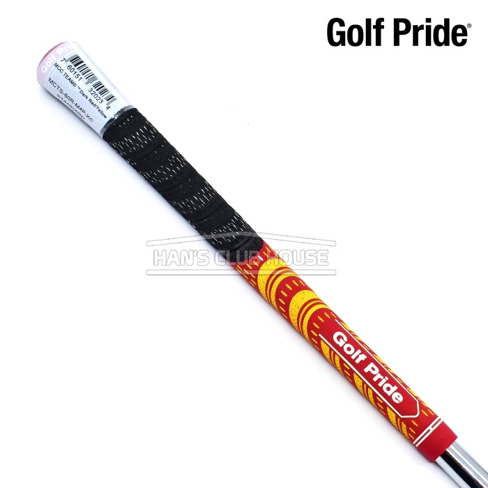 골프프라이드 GOLFPRIDE MCC MCTS 60R 골프그립 [DARK RED-YELLOW]