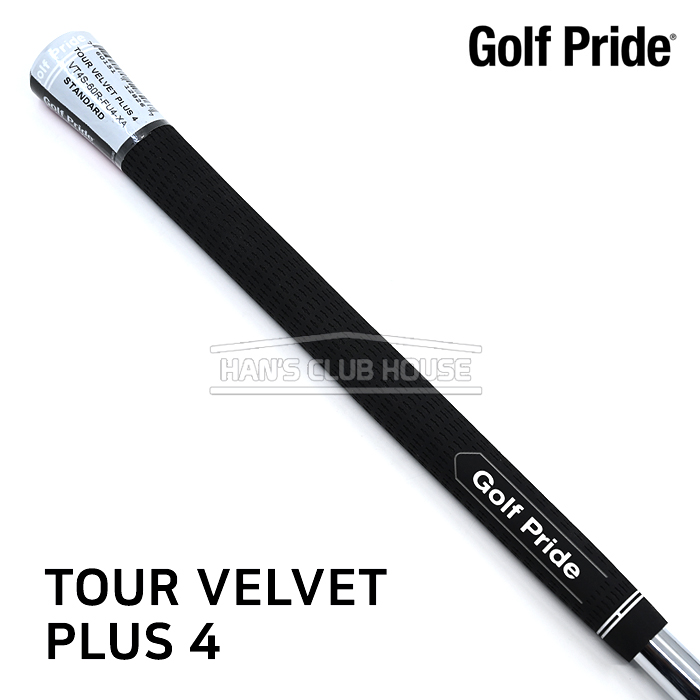 골프프라이드 GOLFPRIDE TOUR VELVET PLUS4 GRIP [Black]