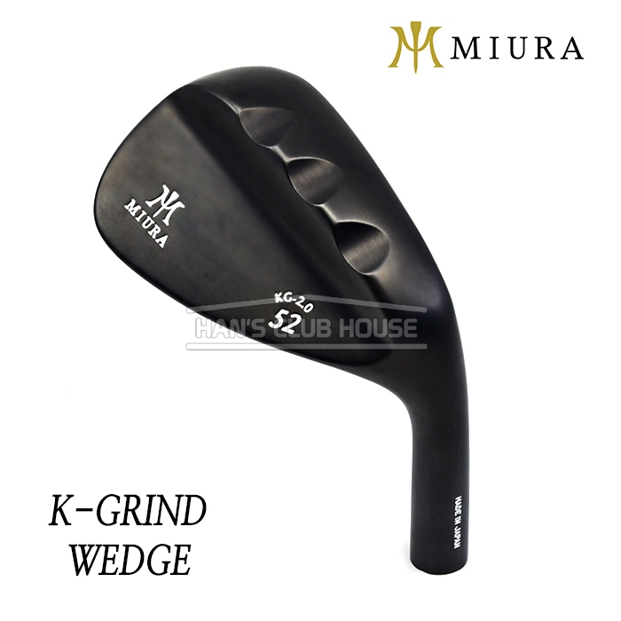 미우라 MIURA 케이그라인드 K-Grind 2.0 BLACK Wedge 웨지 헤드 [WG]