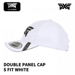 피엑스지 PXG 더블 패널 슬림핏 캡 Double Panel-S fit Cap [WHITE]