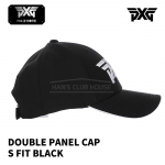 피엑스지 PXG 더블 패널 슬림핏 캡 Double Panel-S fit Cap [BLACK]