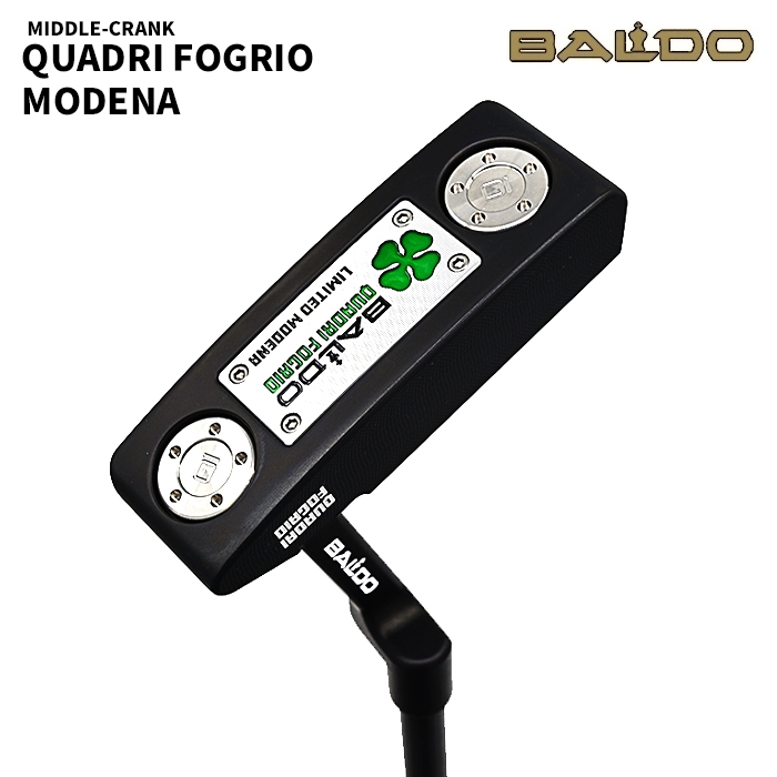 발도 BALDO QUADRI FOGRIO 쿼드리 포그리오 모데나 미들 넥 퍼터 MODENA LIMITED PUTTER [PT]