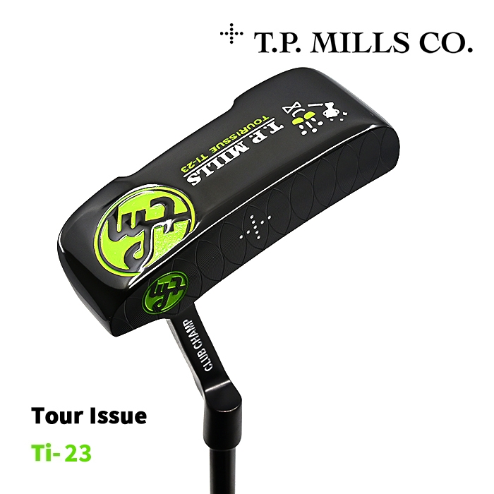 티피밀스 T.P.MILLS Ti-23 TOUR ISSUE BLACK 다이아몬드 컷 투어이슈 블랙 플럼버넥 퍼터 DIAMOND CUT PUTTER [PT]