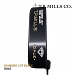 티피밀스 T.P.MILLS DALE BLACK 다이아몬드 컷 데일 블랙 플럼버넥 퍼터 DIAMOND CUT PUTTER [PT]