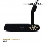 티피밀스 T.P.MILLS DALE BLACK 다이아몬드 컷 데일 블랙 플럼버넥 퍼터 DIAMOND CUT PUTTER [PT]