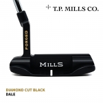 티피밀스 T.P.MILLS DALE BLACK 다이아몬드 컷 데일 블랙 플럼버넥 퍼터 DIAMOND CUT PUTTER [PT]