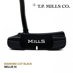 티피밀스 T.P.MILLS NELLIE3 BLACK 다이아몬드 컷 넬리3 블랙 퍼터 DIAMOND CUT PUTTER [PT]