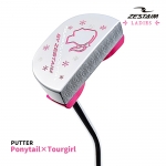 제스타임 ZESTAIM 포니테일 투어걸 리본 핑크 힐넥 퍼터 PONYTAIL RIBBON PINK PUTTER [PT]