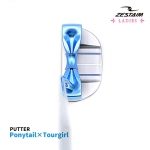 제스타임 ZESTAIM 포니테일 투어걸 리본 블루 힐넥 퍼터 PONYTAIL RIBBON BLUE PUTTER [PT]