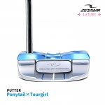 제스타임 ZESTAIM 포니테일 투어걸 리본 블루 힐넥 퍼터 PONYTAIL RIBBON BLUE PUTTER [PT]