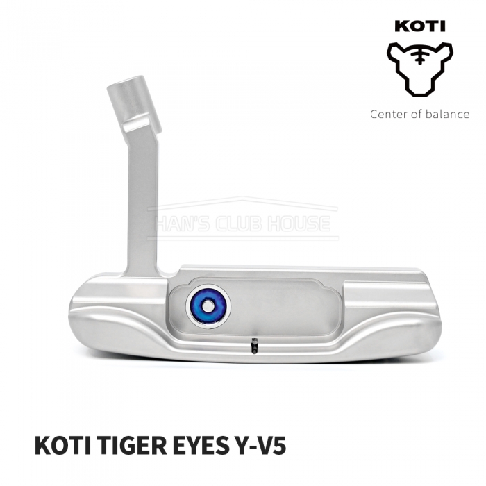 코티 KOTI 타이거 아이즈 TIGER EYES Y-V5 블루 플럼버넥 퍼터 [PT]