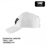 피엑스지 PXG 에센셜 ESSENTIAL 겨울 트윌 캡 WINTER TWILL CAP - TAPERED FIT 테이퍼드 핏 화이트