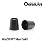 오카무라 OKAMURA 기본 무링 타이틀리스트 슬리브 전용 FAT 셀룰로이드 우드 페럴 [BLACK Fat Standard] 