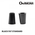 오카무라 OKAMURA 기본 무링 블랙 FAT 셀룰로이드 아이언 페럴 [BLACK Fat Standard]