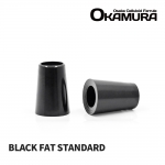 오카무라 OKAMURA 기본 무링 블랙 FAT 셀룰로이드 아이언 페럴 [BLACK Fat Standard]