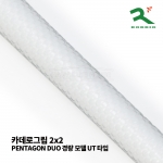 로디오 RODDIO 카데로그립 2×2 PENTAGON DUO 경량 모델 UT 타입 [화이트 x 오로라 그린]