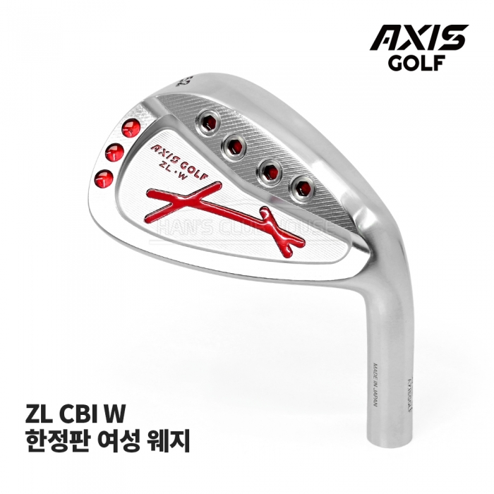 엑시스골프 AXISGOLF ZL CBI W 한정판 여성 웨지 헤드 Limited Edition WEDGE [WG]