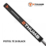 투썸그립 2THUMB 피스톨 7E 26 블랙 PISTOL 7E 26 BLACK PUTTER GRIP [PT]