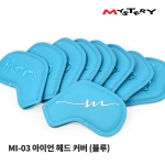 미스테리 MYSTERY MI-03 아이언 헤드 커버 (블루) IRON HEAD COVER 9EA