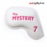 미스테리 MYSTERY MI-04 아이언 헤드 커버 화이트 핑크 (9EA)