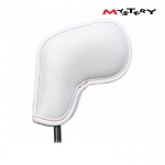 미스테리 MYSTERY MI-04 아이언 헤드 커버 화이트 핑크 (9EA)