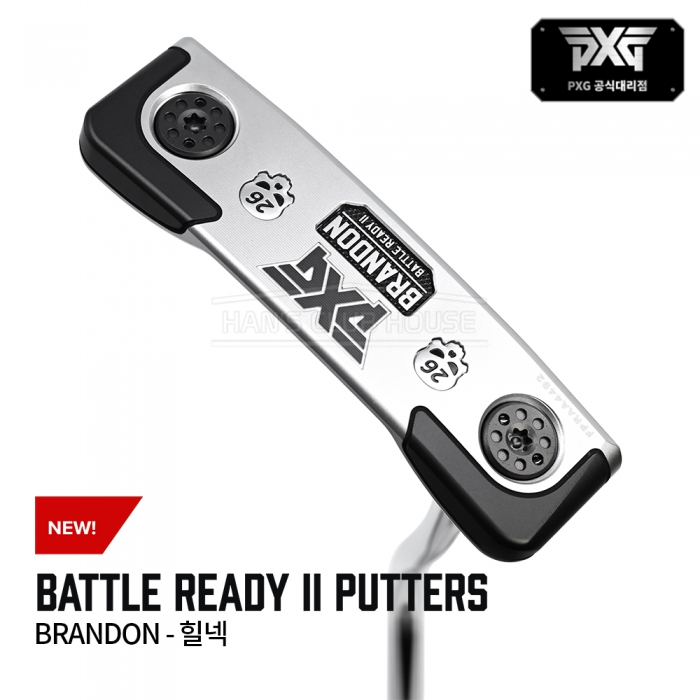 PXG BATTLE READY II 배틀레디2 브랜든 힐넥 퍼터 BRANDON - HEEL NECK PUTTER [PT]