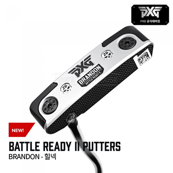 PXG BATTLE READY II 배틀레디2 브랜든 힐넥 퍼터 BRANDON - HEEL NECK PUTTER [PT]