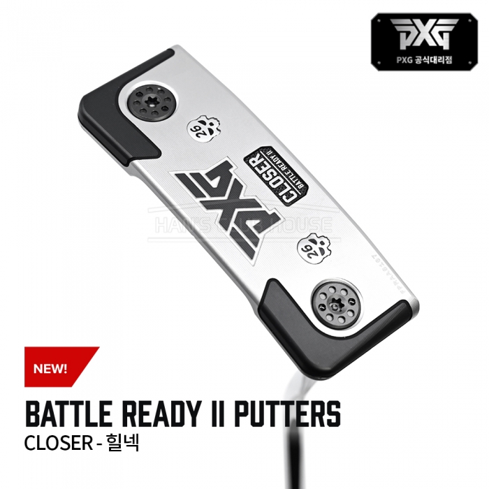 PXG BATTLE READY II 배틀레디2 클로저 힐넥 퍼터 CLOSER - HEEL NECK PUTTER [PT]