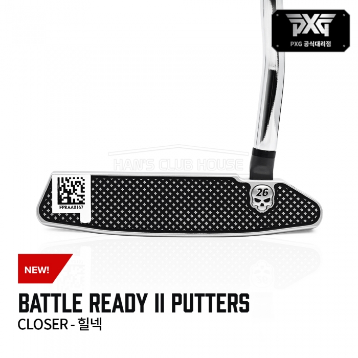 PXG BATTLE READY II 배틀레디2 클로저 힐넥 퍼터 CLOSER - HEEL NECK PUTTER [PT]