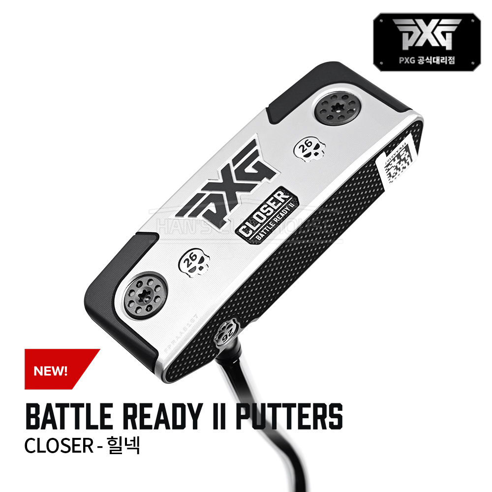 PXG BATTLE READY II 배틀레디2 클로저 힐넥 퍼터 CLOSER - HEEL NECK PUTTER [PT]