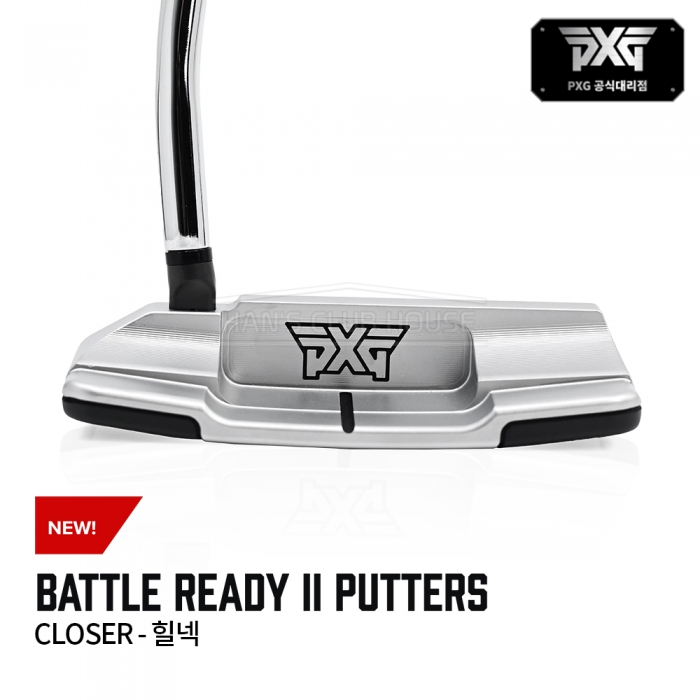 PXG BATTLE READY II 배틀레디2 클로저 힐넥 퍼터 CLOSER - HEEL NECK PUTTER [PT]