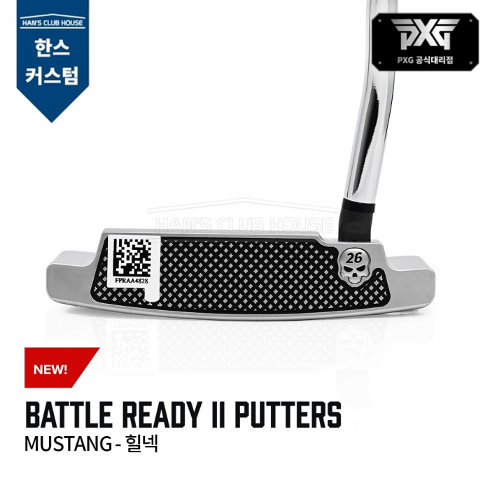 PXG BATTLE READY II 배틀레디2 머스탱 힐넥 퍼터 MUSTANG - HEEL NECK PUTTER [한스커스텀]