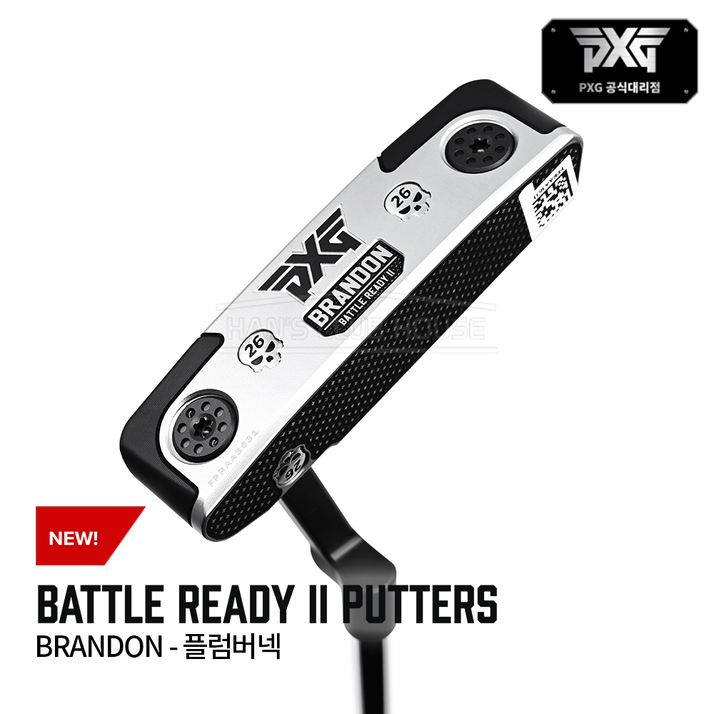 PXG BATTLE READY II 배틀레디2 브랜든 플럼버넥 퍼터 BRANDON - PLUMBER NECK PUTTER [PT]