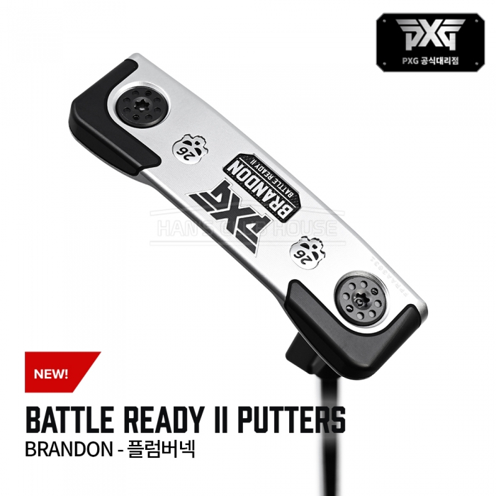 PXG BATTLE READY II 배틀레디2 브랜든 플럼버넥 퍼터 BRANDON - PLUMBER NECK PUTTER [PT]