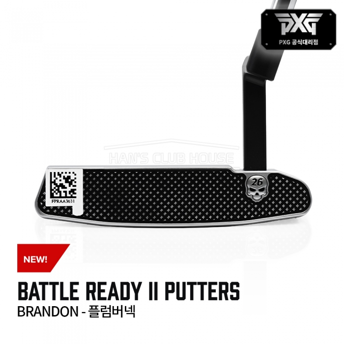 PXG BATTLE READY II 배틀레디2 브랜든 플럼버넥 퍼터 BRANDON - PLUMBER NECK PUTTER [PT]