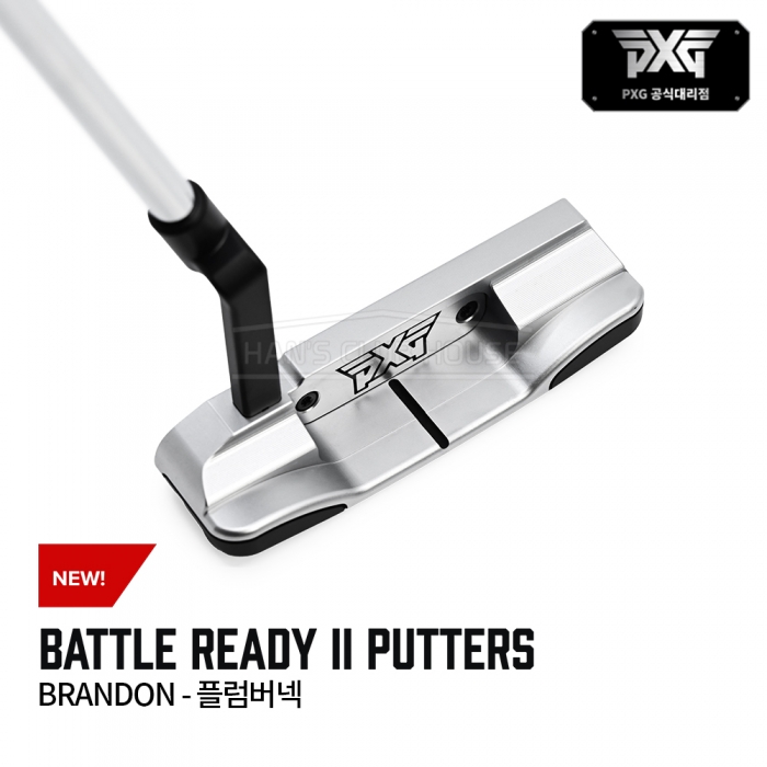 PXG BATTLE READY II 배틀레디2 브랜든 플럼버넥 퍼터 BRANDON - PLUMBER NECK PUTTER [PT]