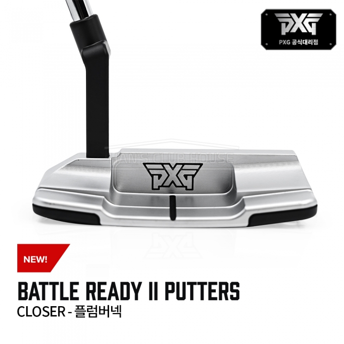 PXG BATTLE READY II 배틀레디2 클로저 플럼버넥 퍼터 CLOSER - PLUMBER NECK PUTTER [PT]