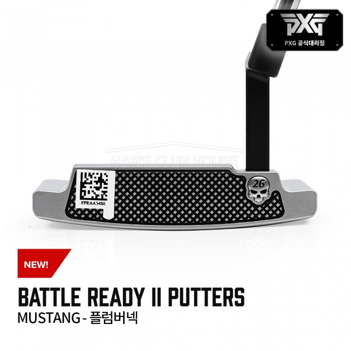 PXG BATTLE READY II 배틀레디2 머스탱 플럼버넥 퍼터 MUSTANG - PLUMBER NECK PUTTER [PT]