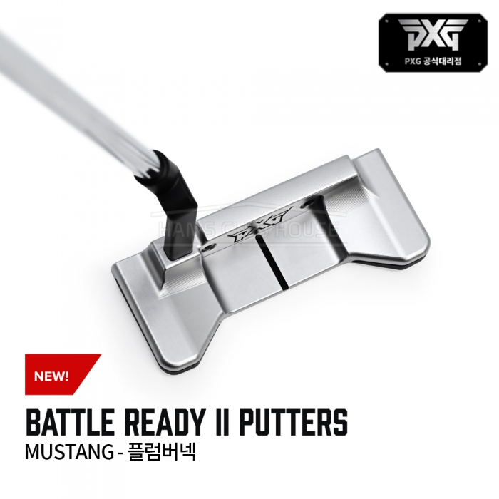 PXG BATTLE READY II 배틀레디2 머스탱 플럼버넥 퍼터 MUSTANG - PLUMBER NECK PUTTER [PT]