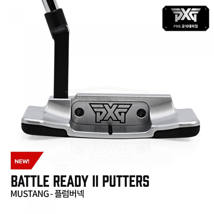 PXG BATTLE READY II 배틀레디2 머스탱 플럼버넥 퍼터 MUSTANG - PLUMBER NECK PUTTER [PT]