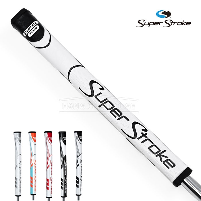 슈퍼스트로크 2023 ZENERGY PISTOL GT TOUR BLACK 제너지 피스톨 지티 투어 블랙 퍼터그립 PUTTER GRIP