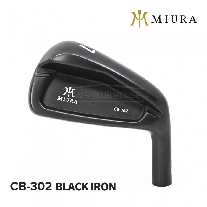 미우라 MIURA CB-302 BLACK 아이언 헤드 블랙 IRON #4-PW [IR]