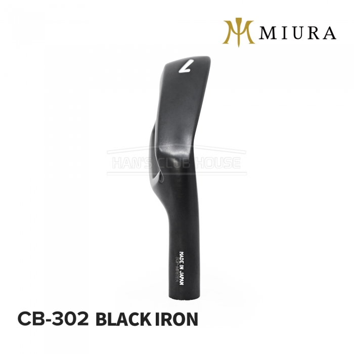 미우라 MIURA CB-302 BLACK 아이언 헤드 블랙 IRON #4-PW [IR]