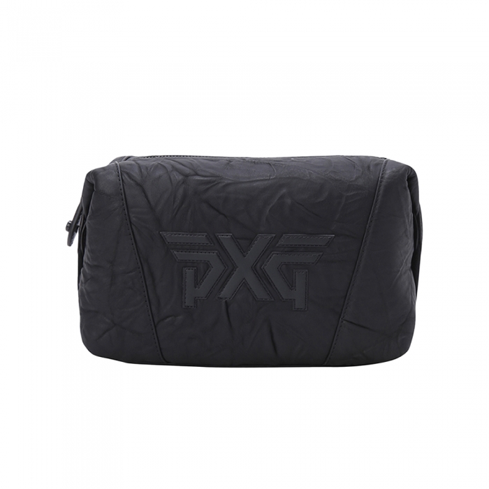 피엑스지 PXG 밀리터리 워시트 가죽 파우치 MILITARY WASHED LEATHER POUCH BLACK