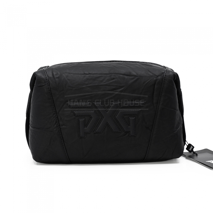 피엑스지 PXG 밀리터리 워시트 가죽 파우치 MILITARY WASHED LEATHER POUCH BLACK