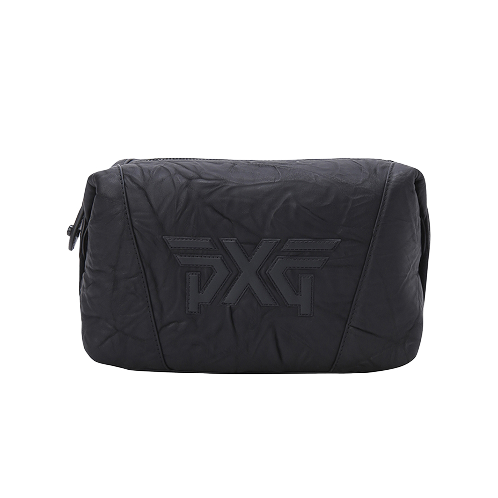 피엑스지 PXG 밀리터리 워시트 가죽 파우치 MILITARY WASHED LEATHER POUCH BLACK