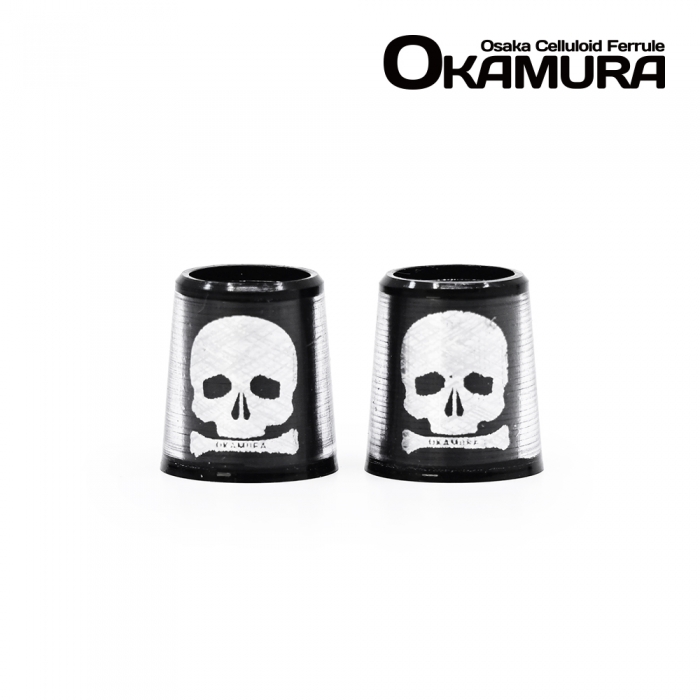 오카무라 OKAMURA 러프 텍스쳐 스컬 Rough Texture Skull 셀룰로이드 아이언 페럴 [HI-69-01]