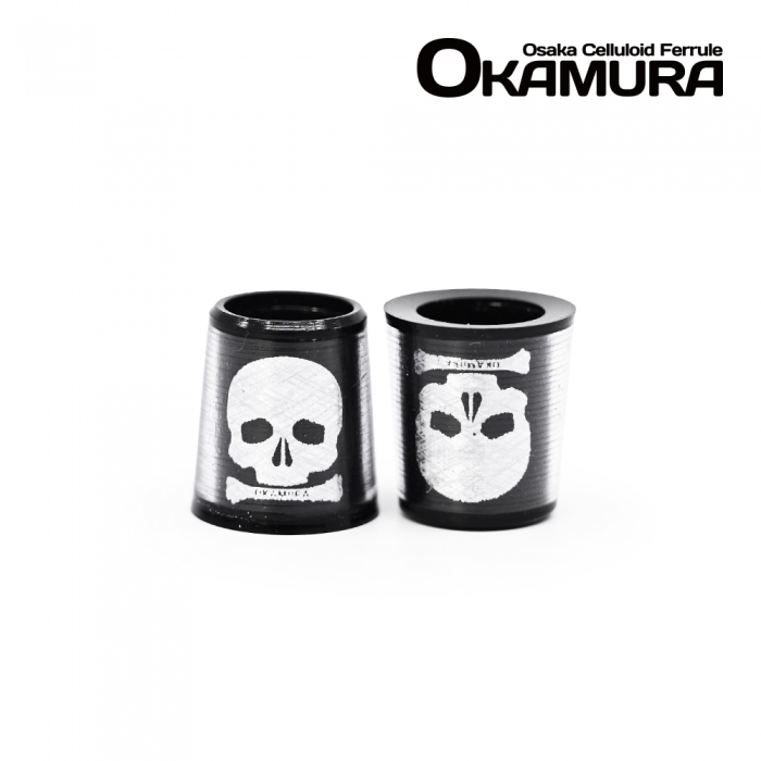 오카무라 OKAMURA 러프 텍스쳐 스컬 Rough Texture Skull 셀룰로이드 아이언 페럴 [HI-69-01]