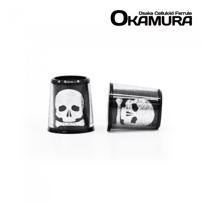 오카무라 OKAMURA 러프 텍스쳐 스컬 Rough Texture Skull 셀룰로이드 아이언 페럴 [HI-69-01]