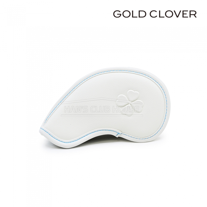 골드클로버 GOLD CLOVER 아이언 헤드커버 화이트 IRON HEAD COVER WHITE 8EA